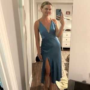 Fortunate One blue dress, new with tag